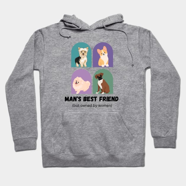 Dog love Hoodie by Warmist